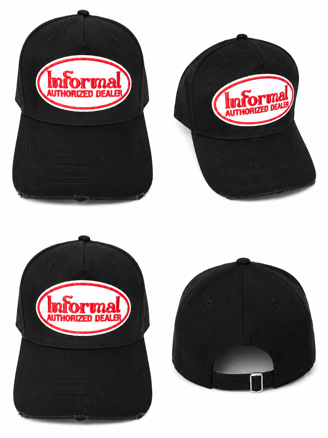 Distressed Authorized Dealer Cap - Informal Clothing