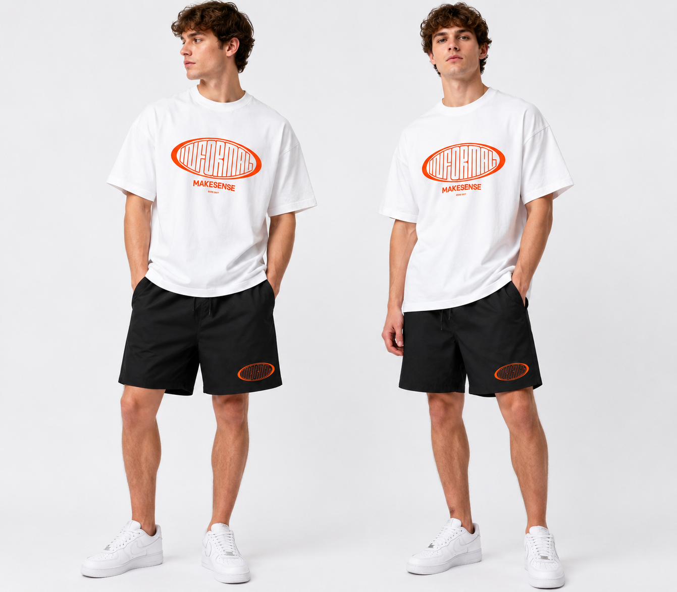 MAKE SENSE WHITE/T-SHIRT