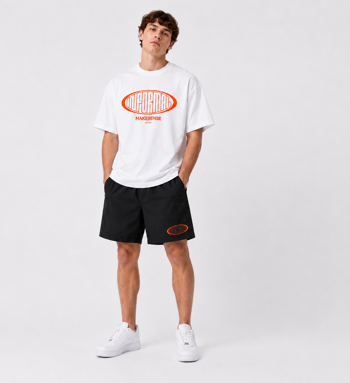 MAKE SENSE WHITE/T-SHIRT