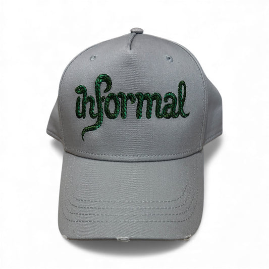 SLIME GREY 🐍 CAP