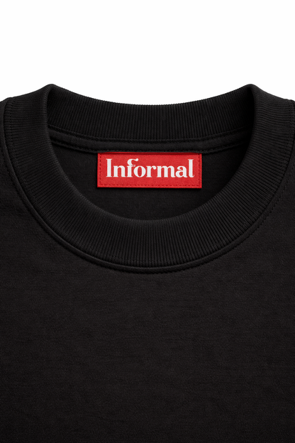 INFORMAL AUTHORIZED DEALER LONG SLEEVE BLACK/RED T-SHIRT - Informal Clothing