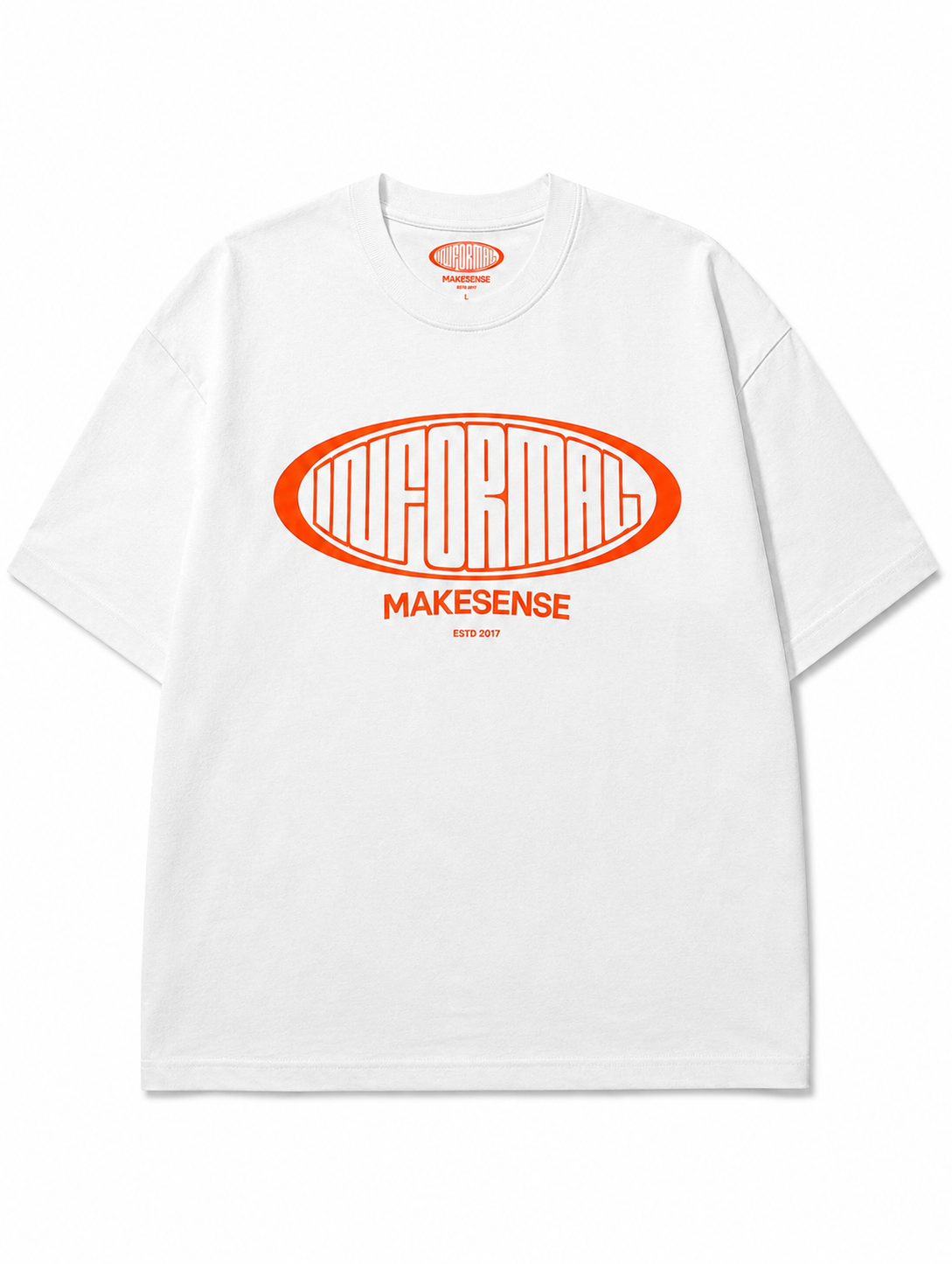 MAKE SENSE WHITE/T-SHIRT