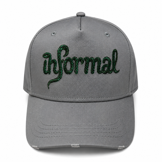 SLIME GREY 🐍 CAP - Informal Clothing