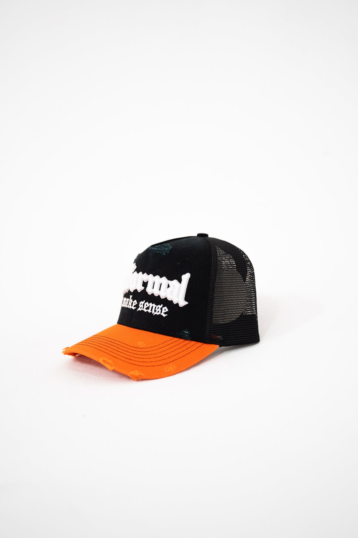 Informal Orange Trucker Cap